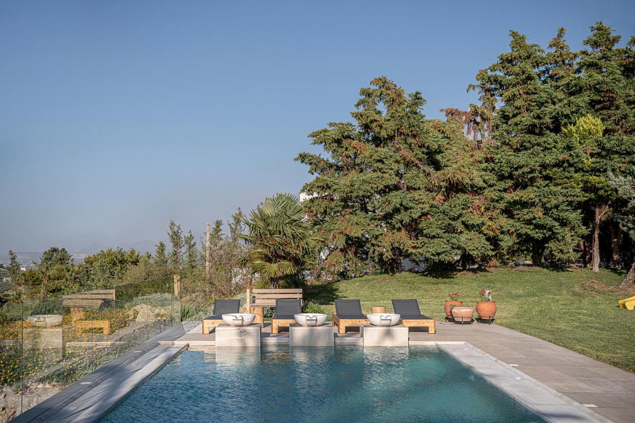 Villa Heora - The Floating Residence Tria Monastiria Екстер'єр фото